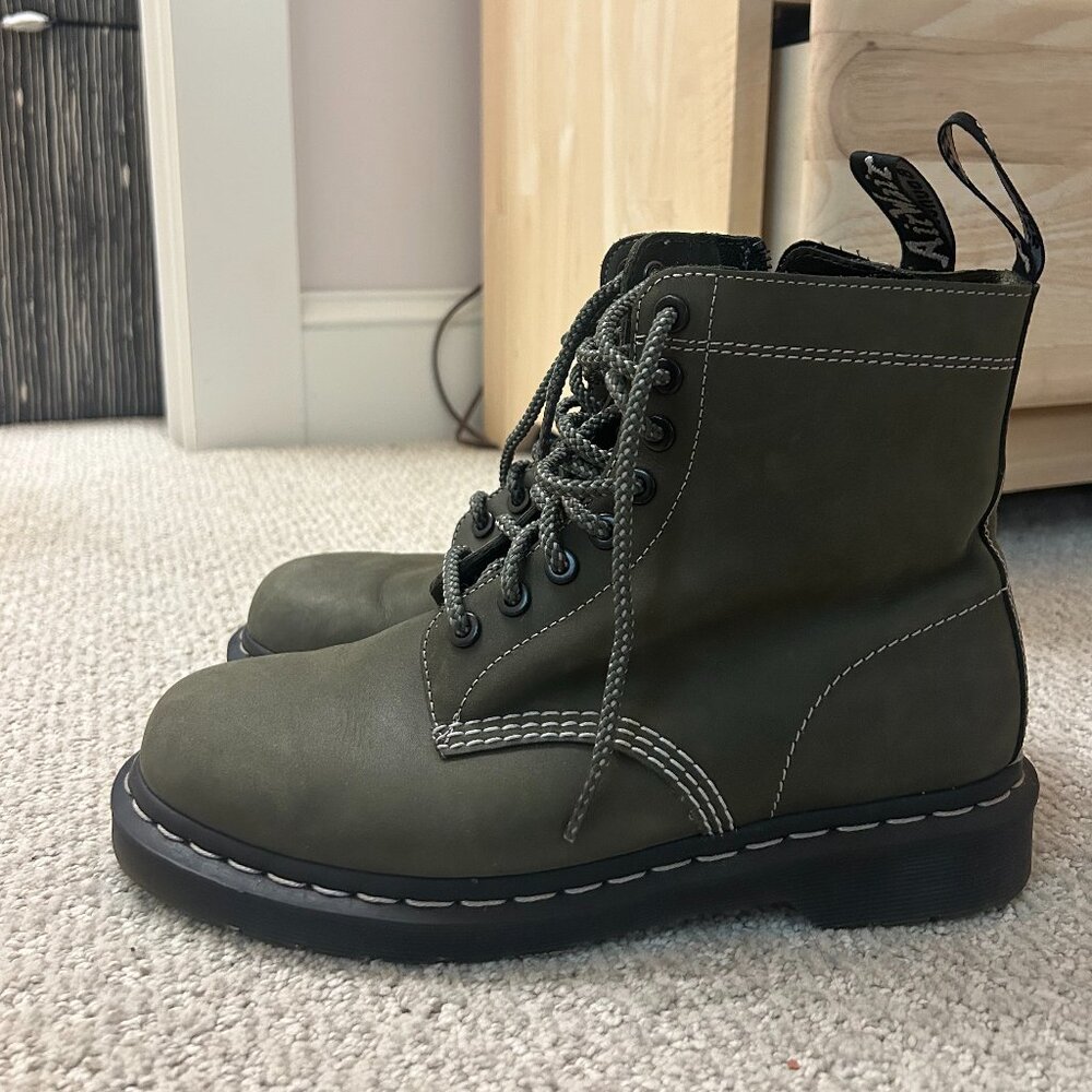 Green Doc Martens Men's 8